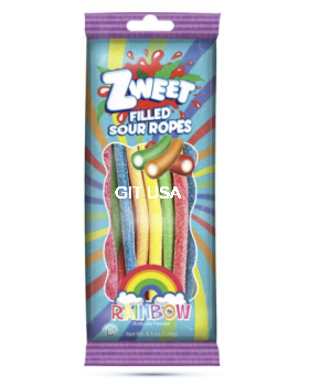 Galil Zweet Sour Rainbow Filled Ropes